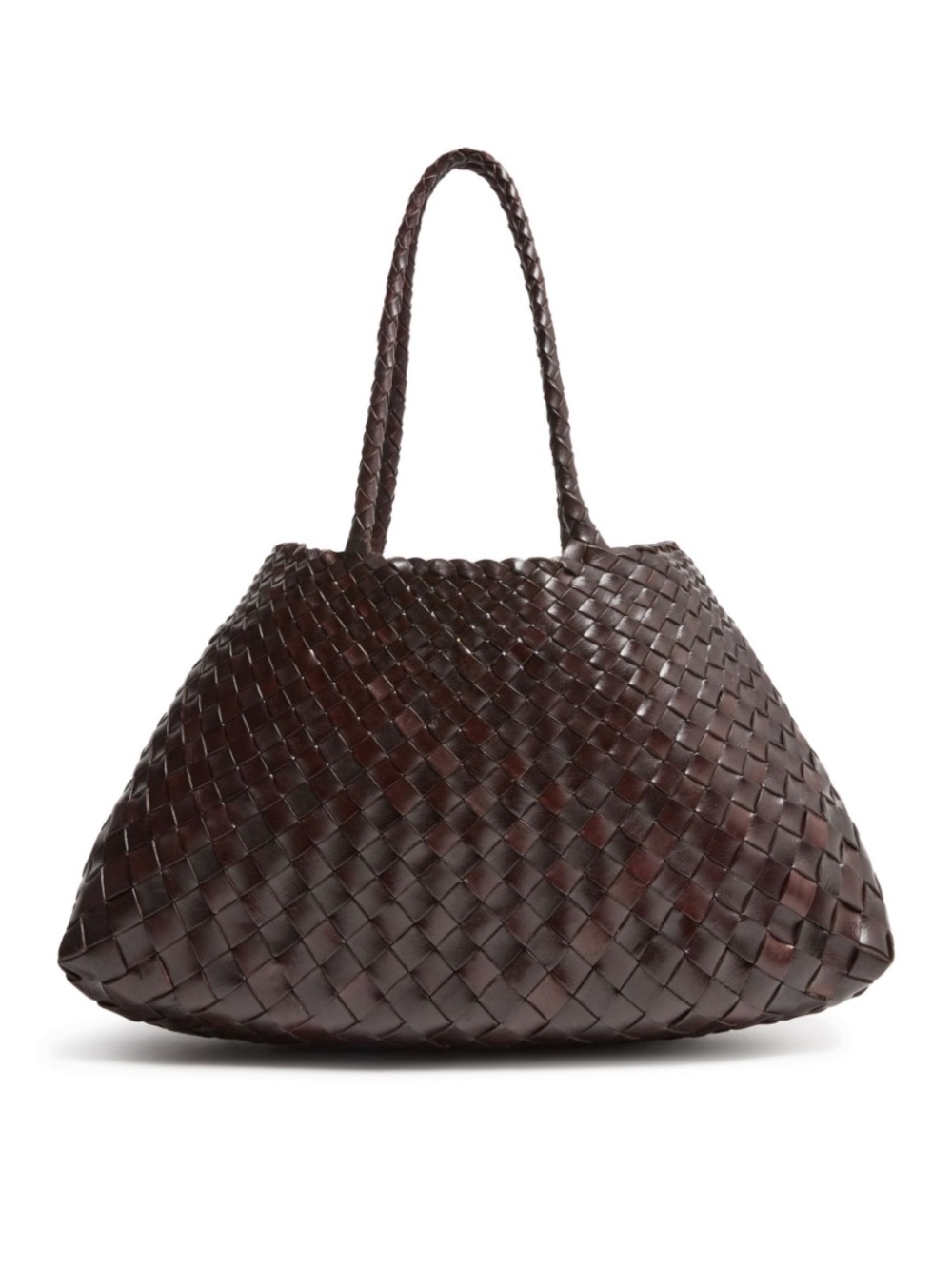DRAGON DIFFUSION
Santa Croce large shoulder bag dark brown